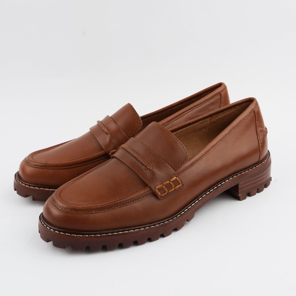 New MADEWELL The Corinne Lugsole Loafer in Dried Maple - Picture 6 of 9